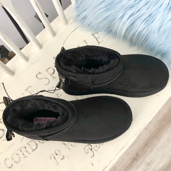 Juicy Couture, Womens Olden Mini Platform Faux Suede Boots, Pull On, Size 9, NEW - Picture 8 of 16